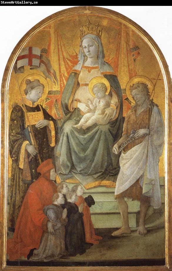 Fra Filippo Lippi Madonna del Ceppo